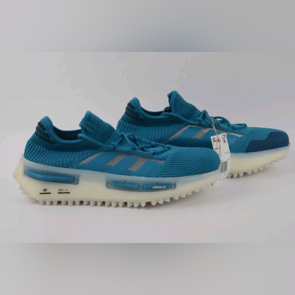 adidas Originals NMD S1 Men's 10 Active Teal Running Shoes HQ4437